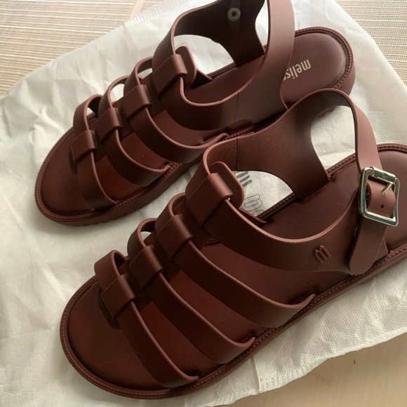 NWT $109 Melissa Flox Sandals - Size 9 - Picture 3 of 6